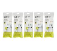 5 Pack Of Eko Plastic Bin Liners Size D 18-21L, 20 Bags