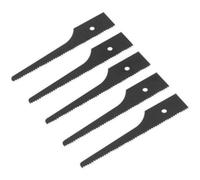 5 Pack Of Hss Air Saw Blades - 18 Tpi Black Cutters For Multi-Material Cutting