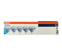 5 PACK OF OSRAM HALOGEN STANDARD DECOSTAR 51S COVER BULBS 50W 12V GU5.3 DIMMABLE