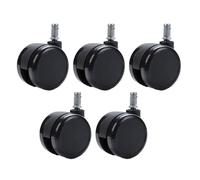 5 Pack Office Chair Replacement Wheels, Heavy Duty Casters for Hardwood Floors, 3 Inch Chair Rollers, Durable and Smooth Rolling Stuhlrollen