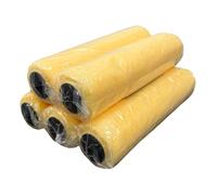 5 Pack Paint Roller Sleeves 12 Inch - Roller Sleeves for Painting, Decorating and DIY. Long Pile Polyester 305mm