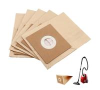 5 Pack Paper Dust Bags, Compatible with Bush Argos Model VCB35B15C1J7W-70 VYTRONIX RBC02 BC-402 BC-501 Argos Value VC-401 VC-402 VC358S-4 CJ051 VC-06, Vacuum Cleaner Bags Vacuum Cleaner Accessories