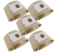5 Pack Paper Dust Bags for Philips FC8023/Expression/FC8021 Vacuum Cleaners Compatible, 46VB459