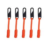 5 Pack Paracord Zipper Pulls Portable Zipper Pulls Outdoor Bag Zipper Pulls Outdoor Camping and Hiking Gear