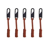 5 Pack Paracord Zipper Pulls Portable Zipper Pulls Outdoor Bag Zipper Pulls Outdoor Camping and Hiking Gear
