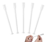 5 Pack Personal Suppository Applicator Disposable Vaginial Applicator Portable Individually Packaged Pessary Applicators for Woman Anus Vagina Cleaning Tools (9mm)