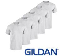 5 Pack Plain Blank Gildan Heavy Cotton T-shirt Tshirt in Multi Colors G5000 lot