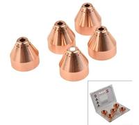 5 Pack Plasma Shield Cap 220993 Compatible With 65 85 105 Mrt Torches 105a Copper Consumable For Metal Cutting