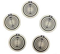 5 Pack Polarized Disc 8cm Copper Coil Healing(Black)