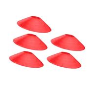5 Pack Polyethylene Training Discs Flexible Design Soccer Cones for Youth Teams and Recreational Sports Coaching, Polyethylene Athletic Cones for Community Sports