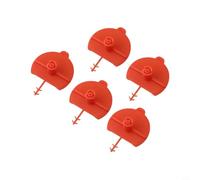 5 Pack Polyurethane Foam Spray Nozzles for Pressure Washer Accessories, Plastic Flat Fan Expanding Foam Jets Compatible with Polyurethane Foam Sprayer for