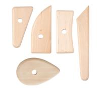 5-Pack Pottery Clay Ribs | Ceramic Sculpting & Trimming Tools for Shaping, Carving, and Modeling | Ideal for Pottery, Polymer Clay, and Ceramic Art