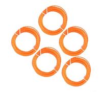 5-Pack Pre-Cut Twisted Trimmer Line .095" (14 ft per Roll) for EGO 56V 15-Inch String Trimmers & Attachments - Nylon, High-Strength, Compatible