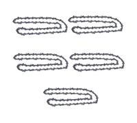5 Pack Premium Replacement Chainsaw Chain 325 .050" .058" .063" 16" 18" 20" 22" Bar Radius Ground Semi Full Chisel for Woodworking(Sc-16”-.050-64dl-32c)