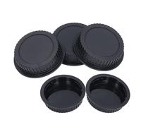 5 Pack Rear Lens Cover Cap for EF Lens, Dust Protective Rear Cover, EF Lens Cap, for EF Mount DSLR Lenses