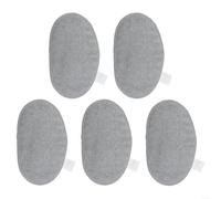 5 Pack Replacement Mop Pads Compatible with for Leifheit CleanTenso Steam Cleaner 11911, Microfiber Steam Cleaner Replacement Heads, Machine Washable