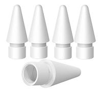 5 Pack Replacement Tips for Apple Pencil 2nd / 1st Generation/USB C/Pro - Sensitive and Precise Control iPencil Nibs for iPad for Pencil，5 Pack-White