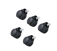 5 Pack Replacement Wheel Nonslip Engineering Texture Quiet Rolling Caster Wheel for Robot Vacuum Cleaners Vacuum Cleaners Caster