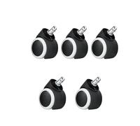 5 Pack Replacement Wheel Nonslip Engineering Texture Quiet Rolling Caster Wheel for Robot Vacuum Cleaners Vacuum Cleaners Caster