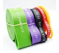 5 Pack, Resistance Bands Pull Up Assist Bands Set with Bag - Thick, Heavy, Different Levels Workout Exercise Bands for CrossFit, Muscle and Strength Training, Stretching, Yoga, Men, Women