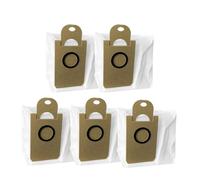 5 Pack Reusable Dust Bag Parts Compatible With IHome AutoVac Nova Self Empty Robot Vacuum Cleaner Replacement Robot Sweeper Spare Part