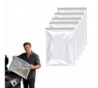 5 Pack Reusable Oven Rack Cleaning Bags - No Scrub Leak-Proof Cleaner Bags, Perfect for Home Kitchen Deep Cleaning & Holiday Oven Maintenance, Post-Cooking Care (80x60cm)