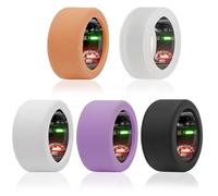 5 Pack Ring Cover Compatible for Oura Ring Gen 4/Gen 3/ULTRAHUMAN Rings AIR Protector, Women Men Anti-Scratch Elastic Case Finger Wrapper for Working Out Gym,5 Colors(M for 11 12 13 14 15)