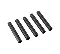 5-Pack Rowing Machine Seat Roller Limiters | Plastic Pulley Sleeves for 8mm Bolts | Black Replacement Parts for Gym Fitness Equipment Repair and Maintenance