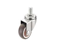 5-Pack Silent Office Chair Computer Universal Pulley Universal Wheel hub Rubber Caster (1.5 Inch)