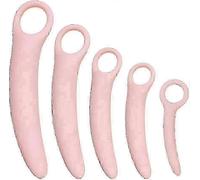 5 Pack Silicone Pelvic Floor Dilator Muscle Training Wand For Womens Health Postpartum Recovery Kegel Exercise _NpIe