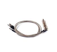 5 Pack Silver Piezo Pickup Rod for Cigar Box Guitar 3 String