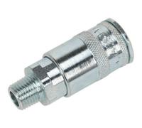 5-Pack Slim Profile Male Coupling Body With 1/4" Bsp Thread For Tools