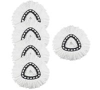 5 Pack Spin Mop Replacement Heads, Microfiber Spin Mop Refills, Easy Cleaning Mop Head Replacement