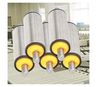 5 Pack Stainless Steel Conveyor Rollers 18 36 Inch Lengths for Woodwork Flow Line & Reel Mower Applicats Heavy Du Design for Optimal Performance