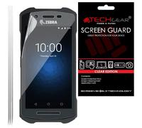 [5 Pack] TECHGEAR Screen Protectors Compatible for Zebra TC21 / TC26 Touch Computer Barcode Scanner , CLEAR LCD Screen Protectors Cover Guards