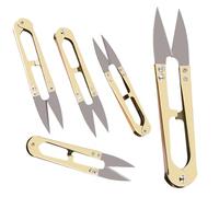 5 Pack Thread Snips Scissors Yarn Sewing Cutter Nipper Cloth Embroidery Scissors, Thread Cutter, Small Scissors, Sewing Scissors for Stitch, DIY Supplies