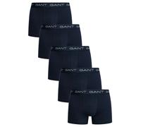 Men's GANT Mens Slim Fit Stretch Cotton Jersey Trunks 3-Pack - Navy - Size: 35/34/32