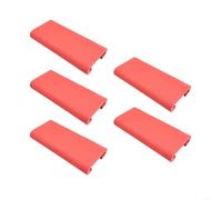 5-Pack U-Shaped EVA Foam Seat Pad Non-Slip Waterproof Cushion for Dragon Boat Canoe for KAYAK Racing Training Comfortable Support Black Red Blue Yellow(Red)