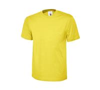 5 PACK UNEEK Classic T-Shirt Unisex Mens Plain 100% Cotton Tee Top Blank UC301