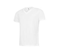 5 PACK UN lassic V-Neck T Shirt Mens Plain 100% Cotton Short Sleeve Tee