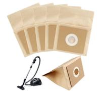 5 Pack Vacuum Cleaner Bags for Bush Argos Model VCB35B15C1J7W-70, VYTRONIX RBC02 BC-402 BC-501 Argos Value VC402 VC401 Tear-Resistant 5-Layer Filtration Paper Dust Bags Vacuum Cleaner Accessories