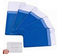 5 Pack Wallet Credit Magnifying Card, 3X Pocket Magnifier Fresnel Lens