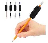5-Pack Weighted Pencil Grips 1oz Silicone - Handwriting Aid for Kids, Adults, Special Needs with Autism, ADHD, Tremors, Dysgraphia - Improve Writing Posture & Fine Motor Skills (5-pack)