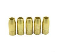 5 Pack Welding Nozzle 199613 for Miller for roughneck Spoolmatic for mig | Brass Construction, Heat Resistant, Anti-slip Base, 5/8in Bore, Fits for roughneck Spoolmatic, 5-pack