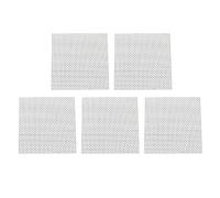 5 Pack Wire Mesh For Aquariums Decorative Moss Wall Fish Tanks Stainless Steel Wovened Mesh Sheets For Plant Decorations Aquarium Light Thermometers Plant Air Pumps Gravel Sand Decorations Filter