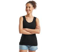 5 Pack Women`s Fruit of the Loom Plain Vest 100% Cotton Girls Casual Tank Top