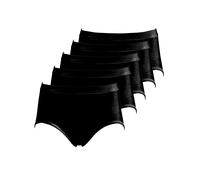5 Pack Women's Brief Cotton-Elasthane by Schöller Size 12-24 White or Black