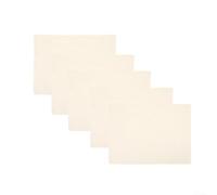 5 Pack Yellow Linen Cloth For Bread Dough Fermentation Towels For Raising Multiple Sizes Natural Unbleached Baking Accessories(48x36CM)