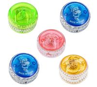 5 Pack Yo-Yo, The Dark Yoyo Toy, Yo-Yos with Crystal Design , Fun and Durable Yo-Yos for Indoor and Outdoor Play, Perfect for Beginners, Party Favors