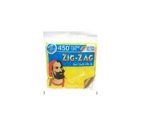 (5 Packets - (2250 Tips)) ZIG ZAG ULTRA SLIM FILTERS 450 Resealable Bag Rolling Cigarette Tobacco Filter